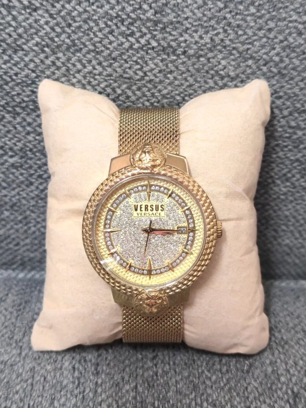Versus Versace Mouffetard Women's Gold-Tone Watch 38mm
